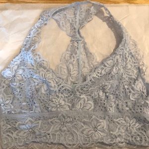 Worn once! Baby Blue Bralette